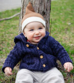 bonnet coton bio chapeau bébé Les fées mères confection écologique